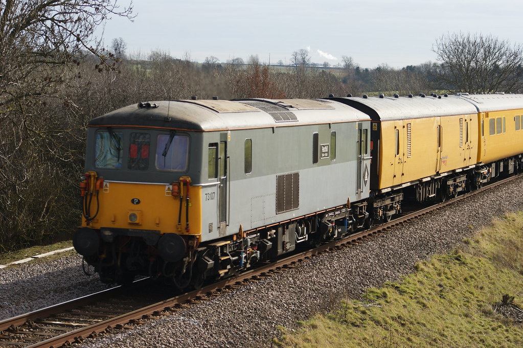 73107 | 73107 'Redhill 1844-1994' on the rear of a test trai… | Flickr
