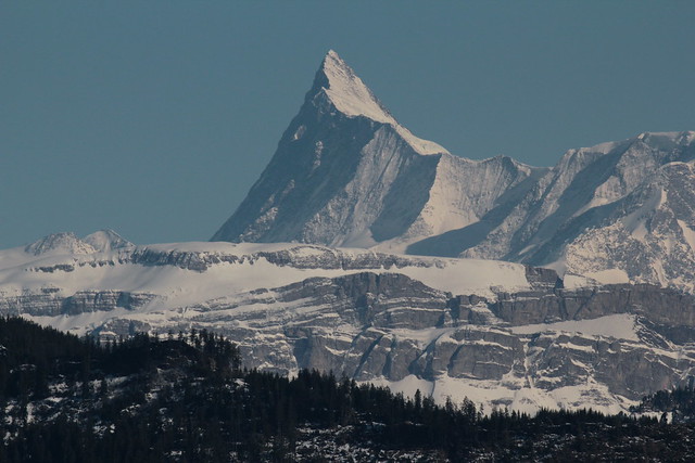 Finsteraarhorn ( BE - VS - 4`274m - Höchster Punkt Kanton Bern und Einzugsgebiet R.hein - Erstbesteigung 1812 - Viertausender - Berg montagne montagna mountain ) in den Berner Alpen - Alps im Kanton Bern und Wallis - Valais der Schweiz