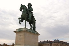 Versailles - Statue équestre de Louis XIV