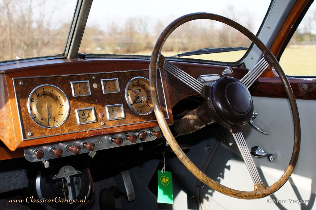 Riley Rma Interior 1952 Riley RMA 1.5 Litre dashboard | Marc Vorgers | Flickr