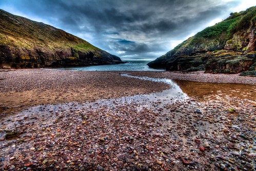 ireland sea sky seascape beach water landscape stones pebbles hdr waterford portallycove cloudsrocks
