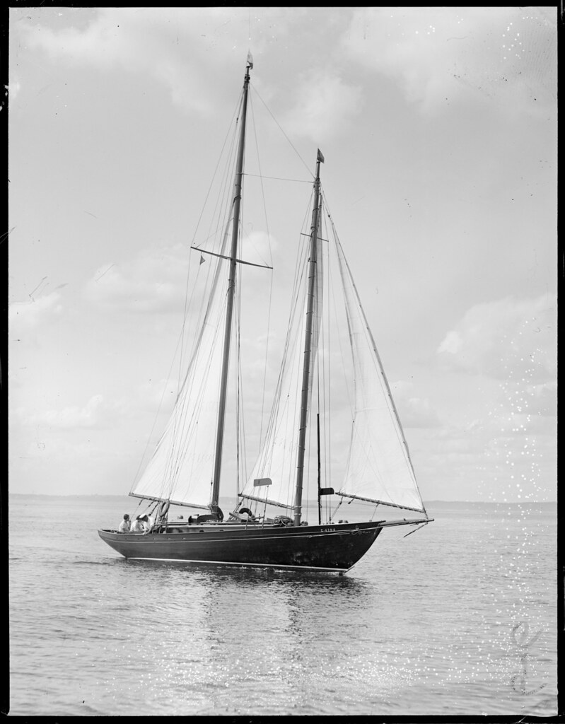 two masted yacht
