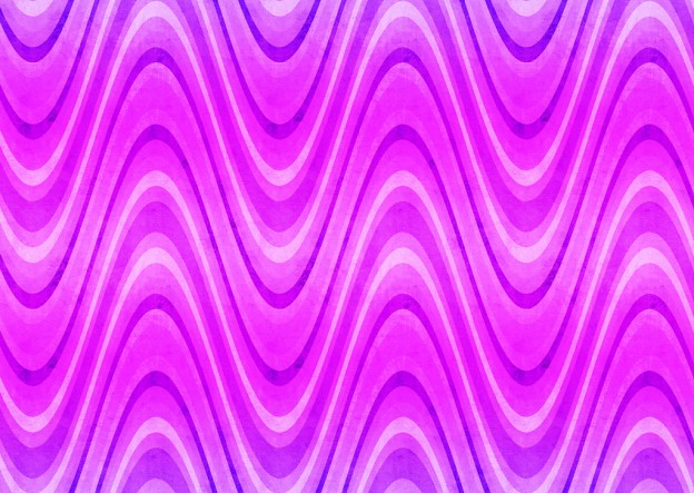 BackgroundsEtc's Retro Waves Patterns in Bright Fuchsia