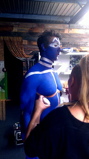 Human Statue Bodyart