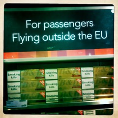 Smoking Kills: A privilege only reserved for passengers flying outside the EU