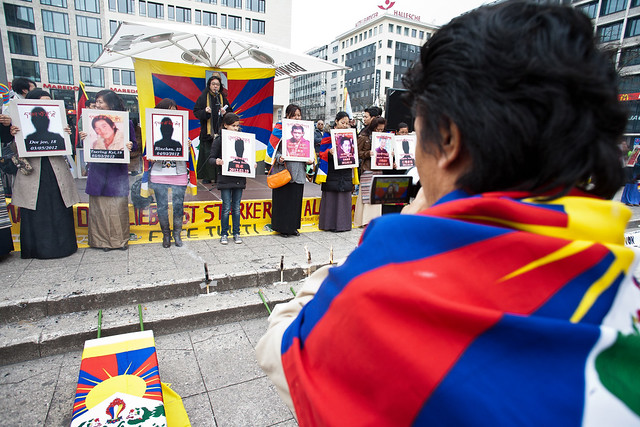 Demonstration zu Tibet 10.3.2012