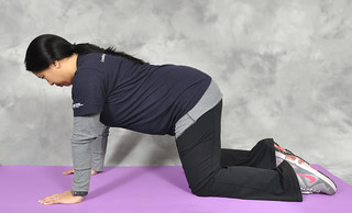 Stretching for pregnant women | by healthiermi