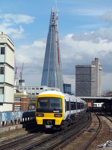 The Shard, From Waterloo East.
