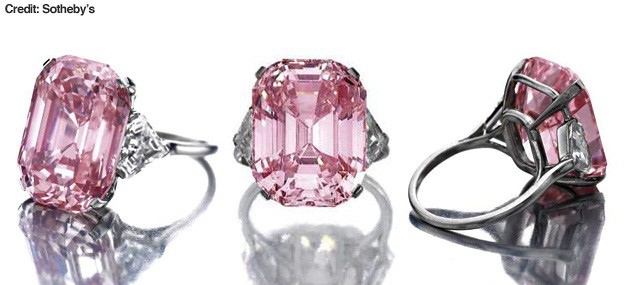 Graff Pink Diamond Ring at All Angles  WOW