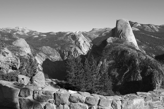 Half Dome Profile from Washburn Point