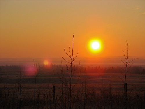 Sunrise near Vanderhoof, BC by FL Photobug, sunrise