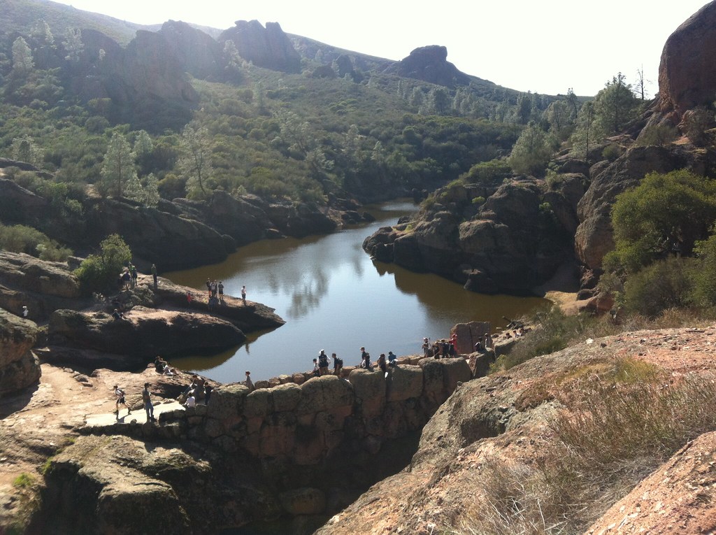 Hiking at The Pinnacles, CA