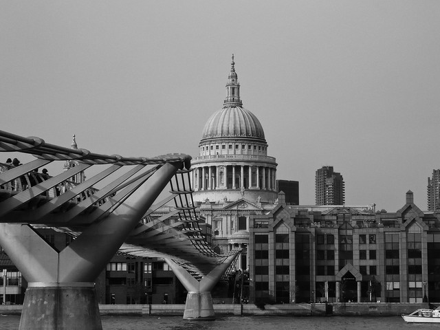 St Paul's and the Millennium Bridge