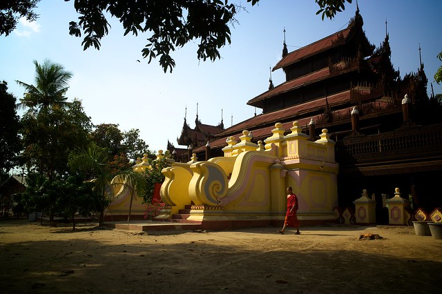 Shwenandaw Monastery, Mandalay, Myanmar (Burma)