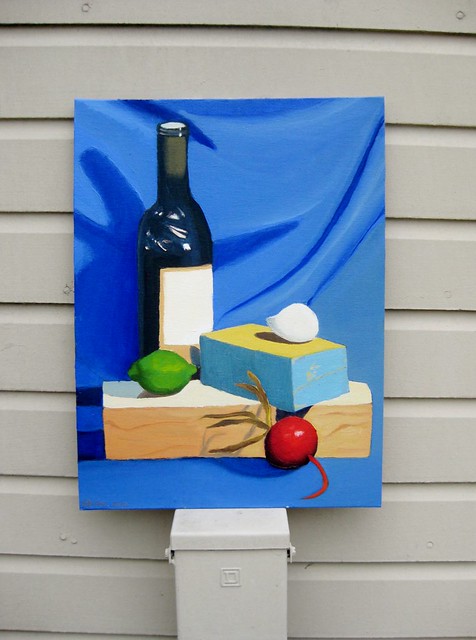 My 2nd oil painting, still life.