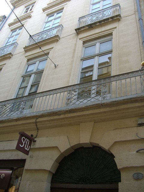 Maison natale d’Alfred Bruyas (1821-1877) « amoureux fervent de l’Art, des artistes et de sa ville de Montpellier » - 8 Grand’ Rue Jean Moulin, Montpellier (34)
