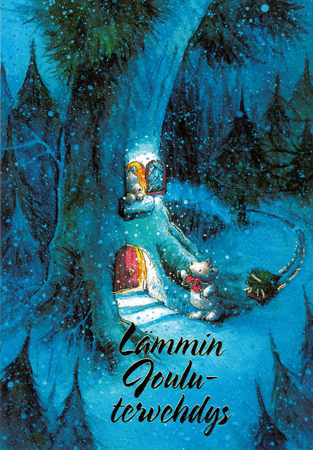 Christmas postcard (Finland)