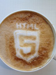 Today's latte, HTML5 again.