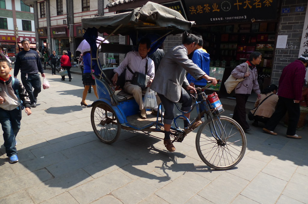 Rickshaw - Huili, Sichuan, China
