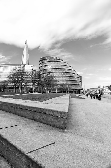 The Shard + London City Hall