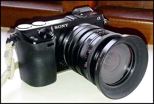 Sony NEX-7 Voigtlander 20mm f/3.5 Nikon mount lens | by soundimageplus