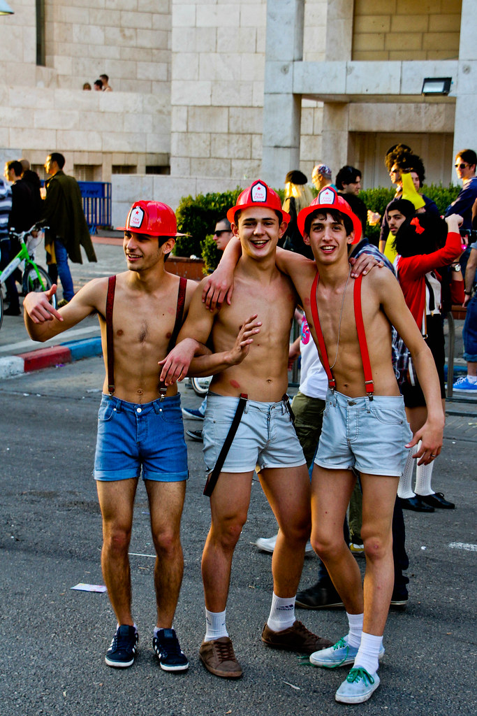 Sexy guys | Purim 2012 Street Party In Tel Aviv | Igor Zeiger | Flickr