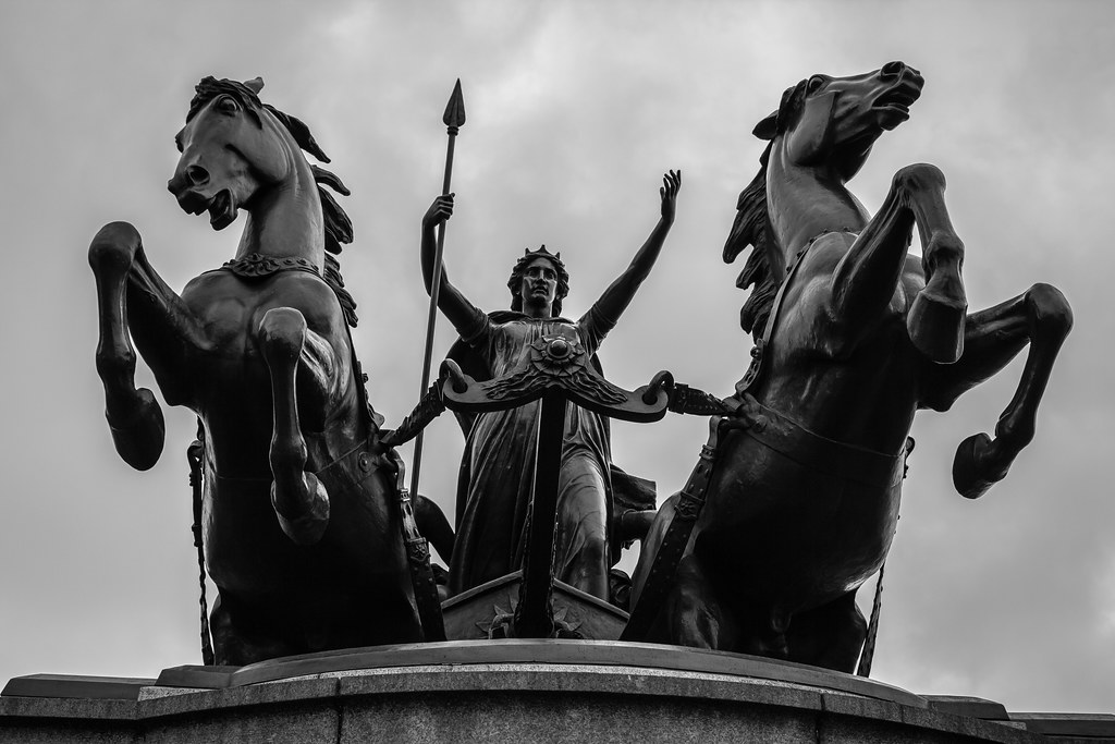 Boudica | She was such a badass she didn't even need reins o… | Flickr