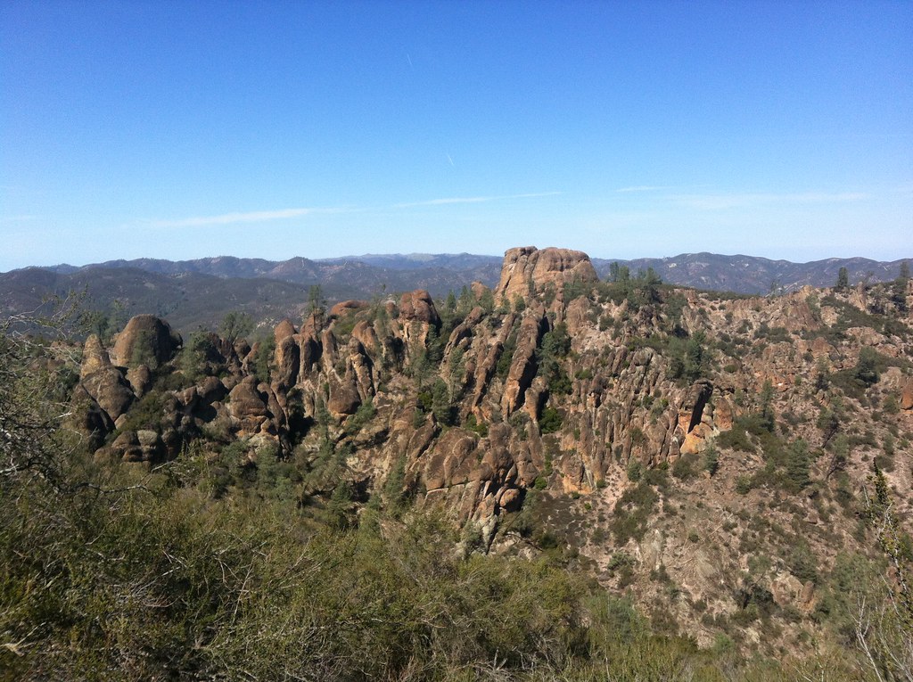 Hiking at The Pinnacles, CA