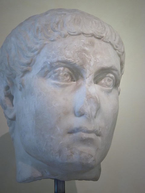 Juvenile portrait of Constantine or one of his sons Roman 4th century CE