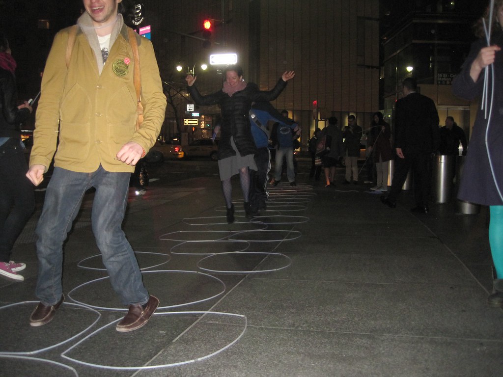 Sniggling Performance IMG_9612 | Guerilla Public Art, @Tradeschool, May 15, 2011 | Aaron ...