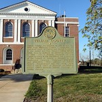 Telfair County Historical Marker McRae, Telfair County, Georgia 