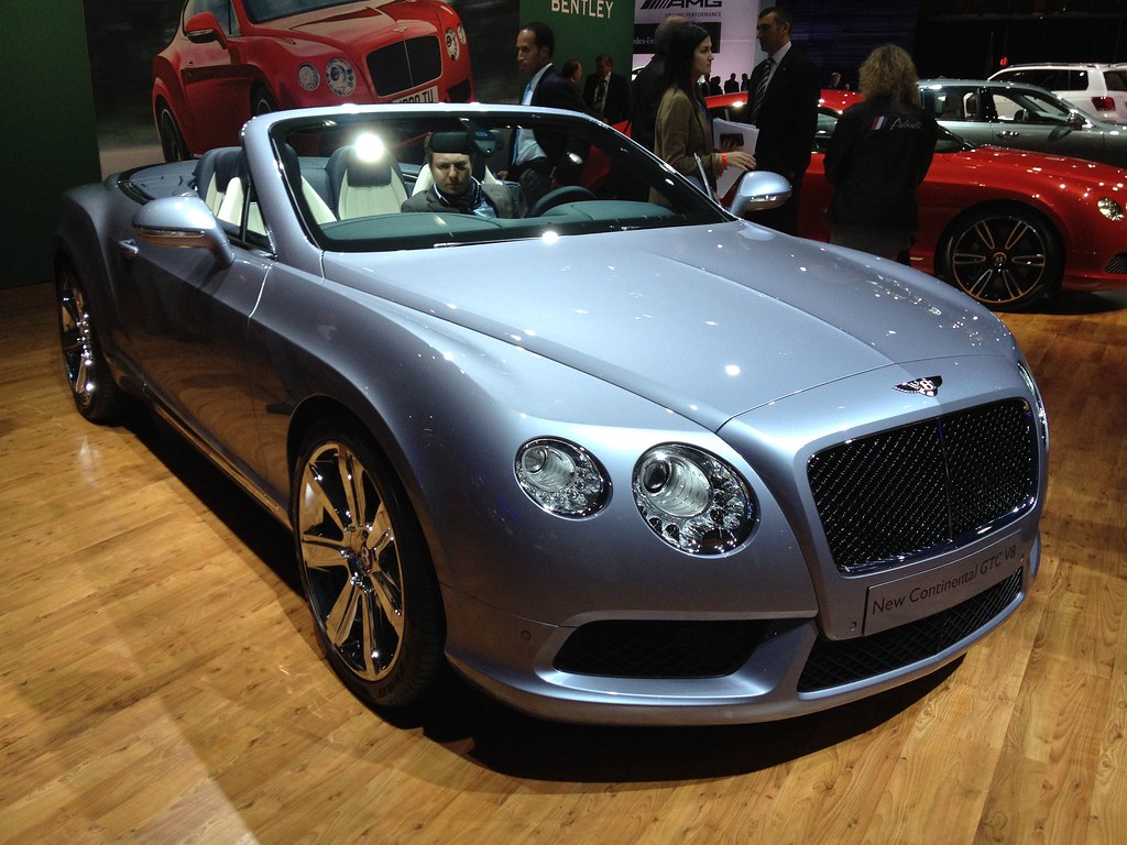 Image of Bentley Continental GTC V8 @ the 2012 New York International Auto Show