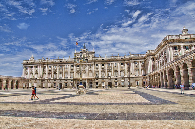 Palacio Real de Madrid.-