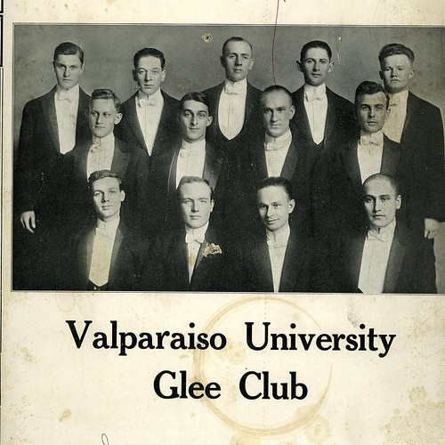 So apparently long ago Valpo had a Glee Club. And apparently being "gleeful" wasn't a club requirement. #TBT to this entertaining student organization and all the opportunities our students have today to participate in the activities they love in their st