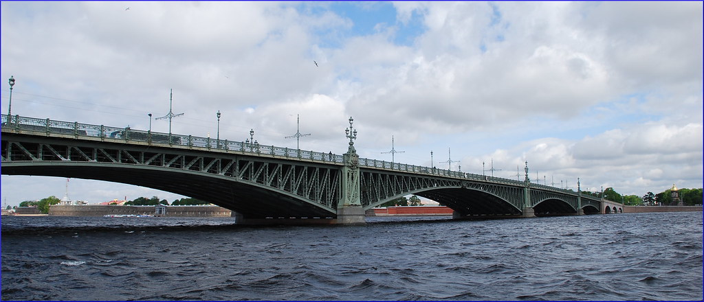 🇷🇺 Puente de la Trinidad (San Petersburgo, 11-6-2015) ⭐⭐⭐⭐⭐⭐
