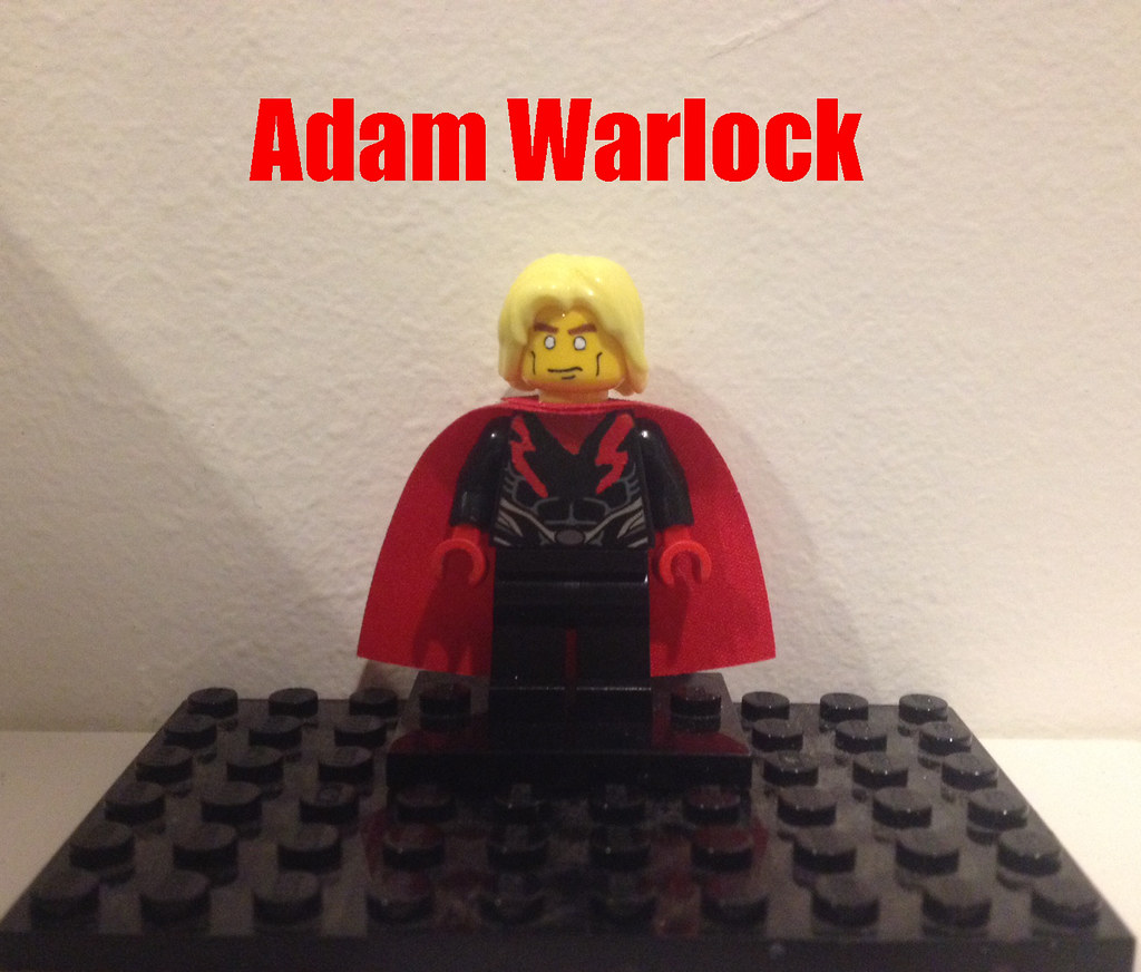 Personalizado diseñado Minifigura-Adam Warlock superhéroe impreso en piezas de Lego 