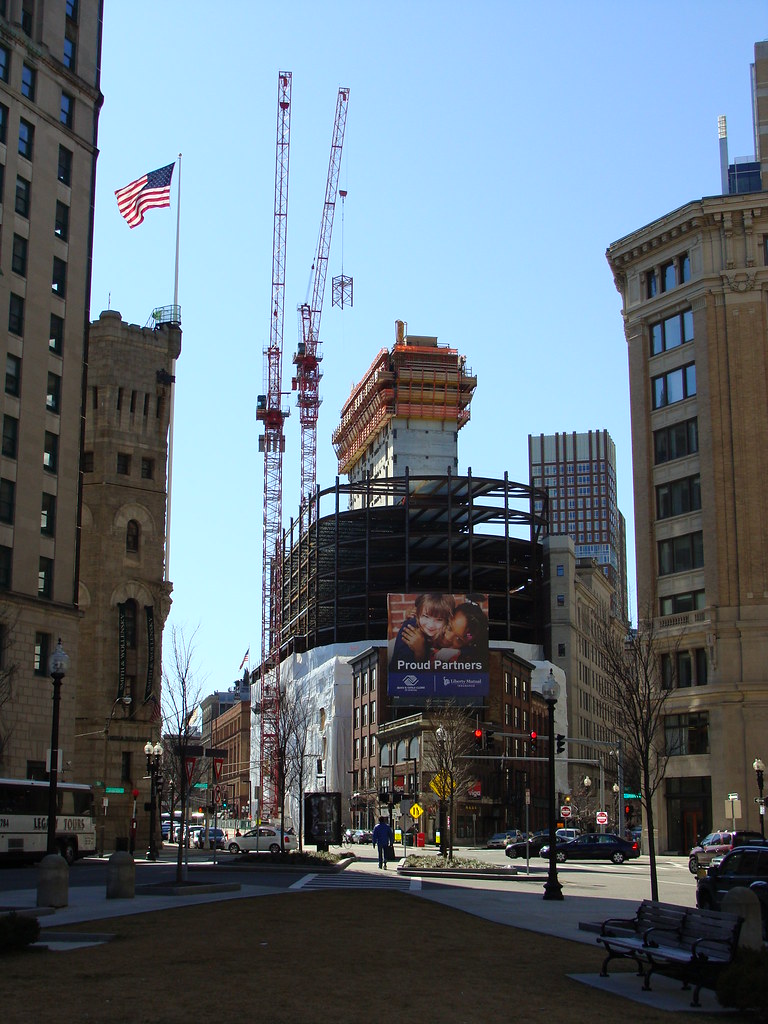 Liberty Mutual Tower - Boston - Construction