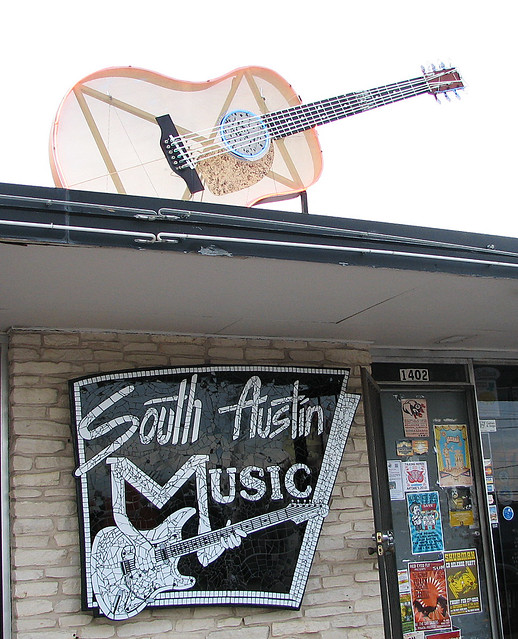 South Austin Music sign installed
