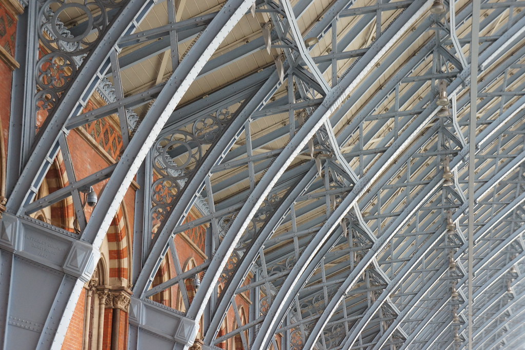 Trusses | St Pancras Station, London | notFlunky | Flickr