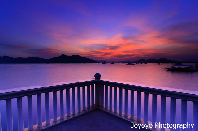 日落 科隆鎮 Sunset in Coron, Palawan Philippines