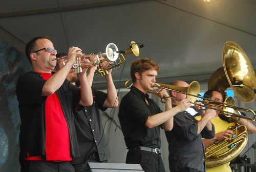 Slavic Soul Party brings a different type of brass band to New Orleans - Photo by Hunter King