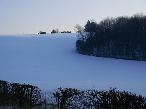 White expanse Saunderton to Bledlow