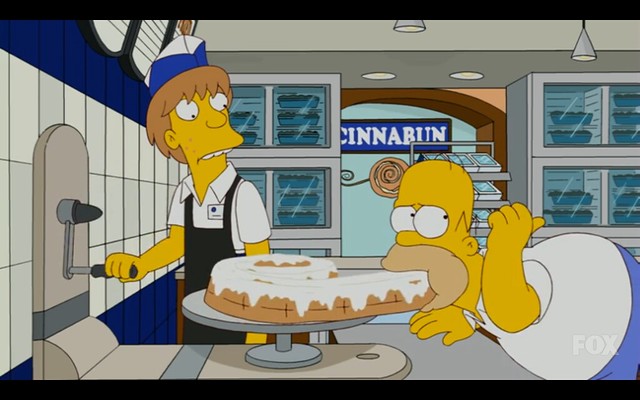 Cinnabun - The Simpsons - The D'Oh-cial Network