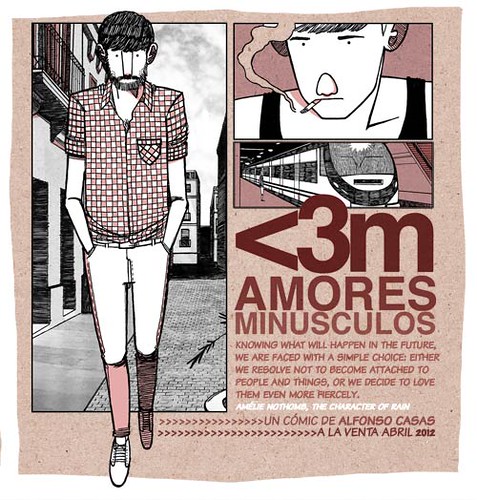 amores minúsculos: comic book on sale on april. 2012