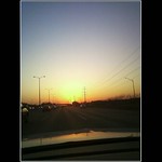 Car Sunrise Tollway, Naperville, IL