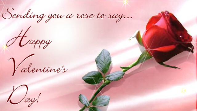Valentine’s Day Cards – An Elegant Rose On Valentine’s Day… - Valentine's Day Cards