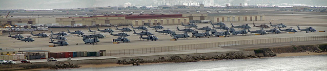 US Navy helicopter park San Diego