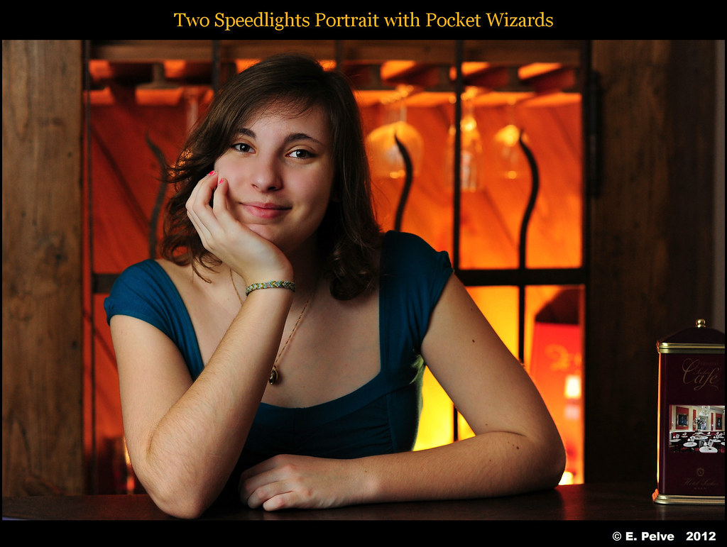 Two Speedlights Portrait with Pocket Wizards (mini TT1, TT5 and AC-3) by episa