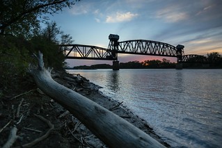 Katy Bridge Sunset