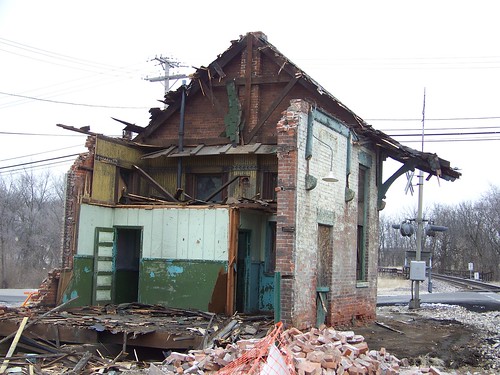 down demolition depot torn wilmington demolished